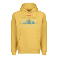 Antique Gold Colorado Retro Vintage Mountains Nature Hiking Premium Hoodie - minhPixels