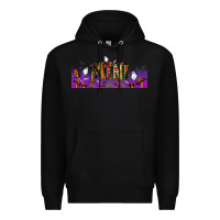Black halloween mini libbey glass Premium Hoodie - BundleAndBundleShop