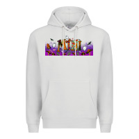 Dove Grey halloween mini libbey glass Premium Hoodie - BundleAndBundleShop