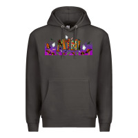 Smoke halloween mini libbey glass Premium Hoodie - BundleAndBundleShop