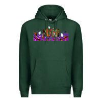 Sports Green halloween mini libbey glass Premium Hoodie - BundleAndBundleShop