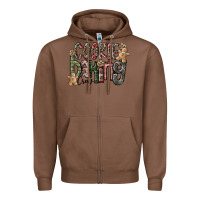 Chestnut Cookie Baking Crew Zipper Hoodie - CowhideDigitalArt