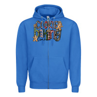 True Royal Cookie Baking Crew Zipper Hoodie - CowhideDigitalArt