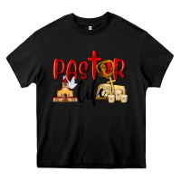 Black Pastor Life Heavy Core Tee - LillyAllenDesigns