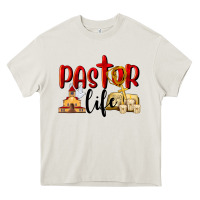 Cream Pastor Life Heavy Core Tee - LillyAllenDesigns