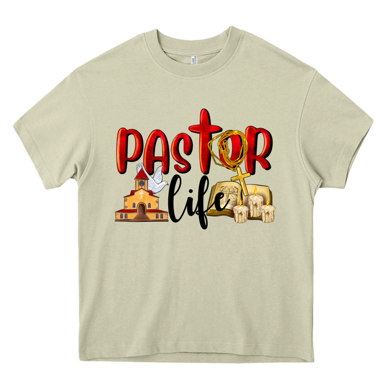 Pastor Life Heavy Core Tee by LillyAllenDesigns | Teevron