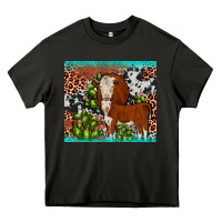 Asphalt hereford cactus tumbler Heavy Core Tee - JahusDesignShop