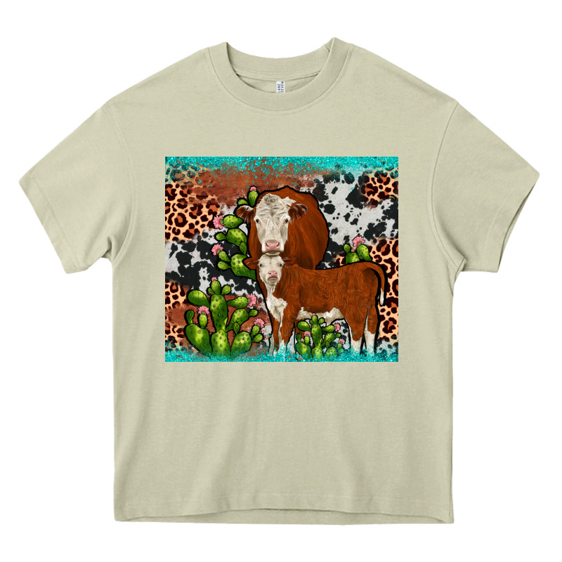 Hereford Cactus Tumbler Heavy Core Tee by JahusDesignShop | Teevron