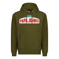 Army Green product pizza papa jhons Premium Hoodie - minhPixels