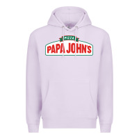 Lilac product pizza papa jhons Premium Hoodie - minhPixels