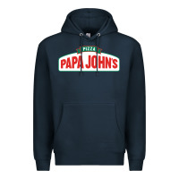 Navy product pizza papa jhons Premium Hoodie - minhPixels
