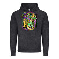 Vintage Black mardi gras Vintage Hoodie - CowGirlArtShop