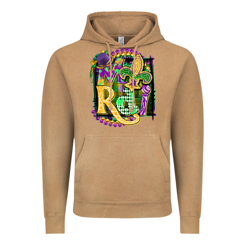 Mardi Gras Vintage Hoodie by CowGirlArtShop | Teevron