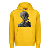 Lemon Vincent Van Gogh Skull of a SkeletonVintage Halloween Skull Premium Hoodie - minhPixels