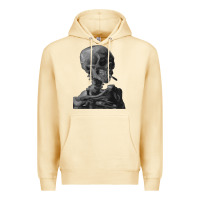 Pina Colada Vincent Van Gogh Skull of a SkeletonVintage Halloween Skull Premium Hoodie - minhPixels