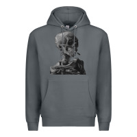 Rock Vincent Van Gogh Skull of a SkeletonVintage Halloween Skull Premium Hoodie - minhPixels