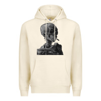 Tofu Vincent Van Gogh Skull of a SkeletonVintage Halloween Skull Premium Hoodie - minhPixels