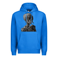 True Royal Vincent Van Gogh Skull of a SkeletonVintage Halloween Skull Premium Hoodie - minhPixels