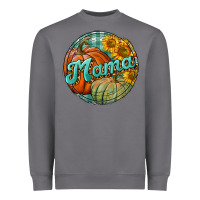 Storm pumpkin mama with background Heavyweight Sweatshirt - BundleAndBundleShop