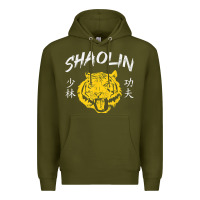 Army Green Tiger Shaolin Kung Fu Chinese Symbol Wushu Martial Arts Gift Premium Hoodie - minhPixels