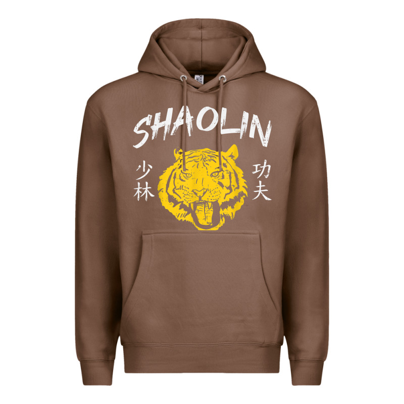 Tiger Shaolin Kung Fu Chinese Symbol Wushu Martial Arts Gift Premium Hoodie by minhPixels | Teevron