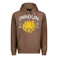 Chestnut Tiger Shaolin Kung Fu Chinese Symbol Wushu Martial Arts Gift Premium Hoodie - minhPixels