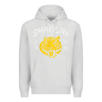 Dove Grey Tiger Shaolin Kung Fu Chinese Symbol Wushu Martial Arts Gift Premium Hoodie - minhPixels