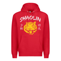 Red Tiger Shaolin Kung Fu Chinese Symbol Wushu Martial Arts Gift Premium Hoodie - minhPixels
