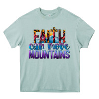 Arona Faith Can Move Mountains Heavy Core Tee - LillyAllenDesigns