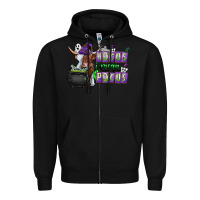 Black Hocus i Mean Pocus Zipper Hoodie - CowhideDigitalArt