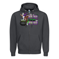 Smoke Hocus i Mean Pocus Zipper Hoodie - CowhideDigitalArt