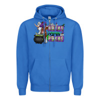 True Royal Hocus i Mean Pocus Zipper Hoodie - CowhideDigitalArt