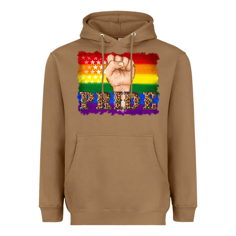 Lgbtq  Flag And Hand Pride Heavyweight Hoodie by Artiststas | Teevron