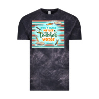 Cloud Black don't make me use my teacher voice Vintage Tee - TumblerDesignByShophia