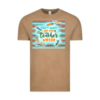 Vintage Coffee don't make me use my teacher voice Vintage Tee - TumblerDesignByShophia