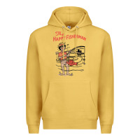 Antique Gold Vintage The Happy Fisherman 2022 Fishing Mens Kids Premium Hoodie - minhPixels