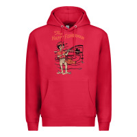 Cardinal Vintage The Happy Fisherman 2022 Fishing Mens Kids Premium Hoodie - minhPixels