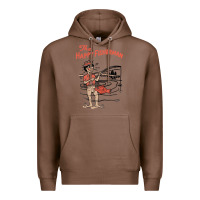 Chestnut Vintage The Happy Fisherman 2022 Fishing Mens Kids Premium Hoodie - minhPixels