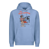 Colony Blue Vintage The Happy Fisherman 2022 Fishing Mens Kids Premium Hoodie - minhPixels