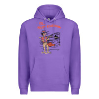Purple Vintage The Happy Fisherman 2022 Fishing Mens Kids Premium Hoodie - minhPixels