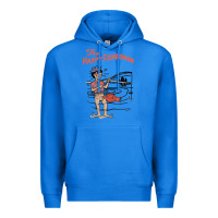 True Royal Vintage The Happy Fisherman 2022 Fishing Mens Kids Premium Hoodie - minhPixels