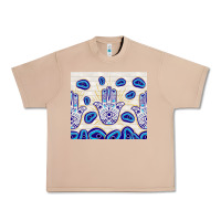 Burro evil eyes with white wooden pattern Urban Heavy Tee - TumblerDesignByShophia