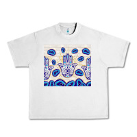Lunar Rock evil eyes with white wooden pattern Urban Heavy Tee - TumblerDesignByShophia