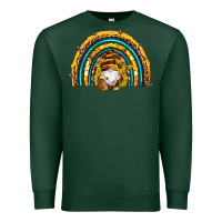 Sports Green western bee gnomes sunflowers beehive honeycomb leopard turquoise sera Premium Sweatshirt - Artiststas