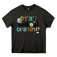 Asphalt Pray Without Ceasing Heavy Core Tee - LillyAllenDesigns
