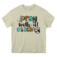 Mossy Pray Without Ceasing Heavy Core Tee - LillyAllenDesigns