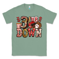 Sage three up three down baseball Classic Tee - Jasminsmagicworld