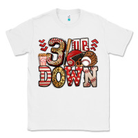 White three up three down baseball Classic Tee - Jasminsmagicworld