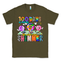 Army Green 100 Days Of Making The Whole Class Shimmer Classic Tee - CowhideDigitalArt