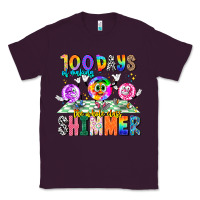 Plum 100 Days Of Making The Whole Class Shimmer Classic Tee - CowhideDigitalArt
